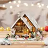 LUMIBRICKS Skihütte - Winter-Chalet mit LED und Ski-Funktion — 3 LUMIBRICKS Skihütte - Winter-Chalet mit LED und Ski-Funktion — 3