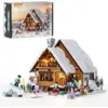 LUMIBRICKS Capanna da sci - chalet invernale con camino e illuminazione LED — 1 LUMIBRICKS Capanna da sci - chalet invernale con camino e illuminazione LED — 1