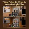 LUMIBRICKS Corner Photo Studio - Modular building set with 7 LED lights, 1,425 pieces — 4 LUMIBRICKS Corner Photo Studio - Modular building set with 7 LED lights, 1,425 pieces — 4