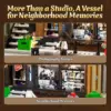 LUMIBRICKS Corner Photo Studio - Modular building set with 7 LED lights, 1,425 pieces — 5 LUMIBRICKS Corner Photo Studio - Modular building set with 7 LED lights, 1,425 pieces — 5