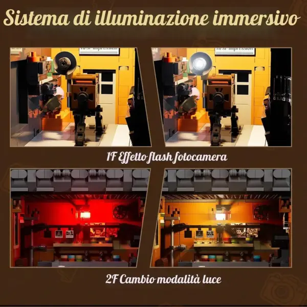 LUMIBRICKS Corner Photo Studio - studio fotografico d’angolo illuminato — 3 LUMIBRICKS Corner Photo Studio - studio fotografico d’angolo illuminato — 3