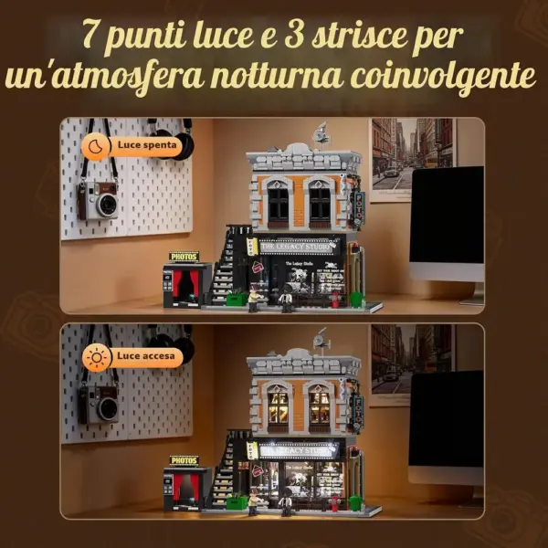 LUMIBRICKS Corner Photo Studio - studio fotografico d’angolo illuminato — 4 LUMIBRICKS Corner Photo Studio - studio fotografico d’angolo illuminato — 4