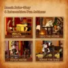 LUMIBRICKS Ranch Duel - Wild West ranch building set with lights and duel mechanism — 4 LUMIBRICKS Ranch Duel - Wild West ranch building set with lights and duel mechanism — 4