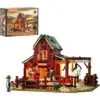 LUMIBRICKS Ranch Duel - Diorama western double face à construire, 5 points lumineux — 1 LUMIBRICKS Ranch Duel - Diorama western double face à construire, 5 points lumineux — 1