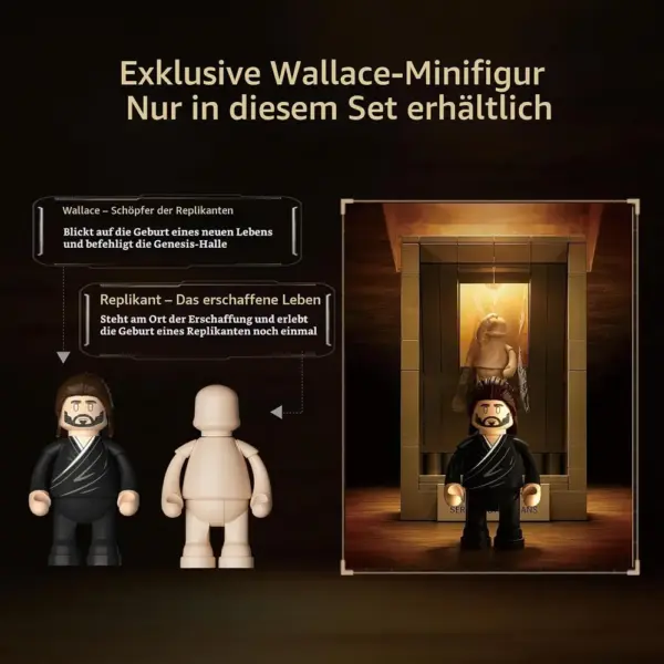 LUMIBRICKS Die Erschaffung des Replikanten - Blade Runner 2049 mit Bernsteinlicht — 5 LUMIBRICKS Die Erschaffung des Replikanten - Blade Runner 2049 mit Bernsteinlicht — 5