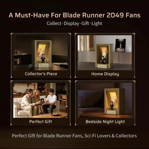 LUMIBRICKS Blade Runner 2049 La creación del replicante - Escena iluminada con luz ámbar — 4 LUMIBRICKS Blade Runner 2049 La creación del replicante - Escena iluminada con luz ámbar — 4