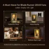LUMIBRICKS La creazione del replicante - scena di Blade Runner 2049 con luce ambrata — 4 LUMIBRICKS La creazione del replicante - scena di Blade Runner 2049 con luce ambrata — 4