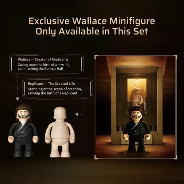 LUMIBRICKS La creazione del replicante - scena di Blade Runner 2049 con luce ambrata — 5 LUMIBRICKS La creazione del replicante - scena di Blade Runner 2049 con luce ambrata — 5
