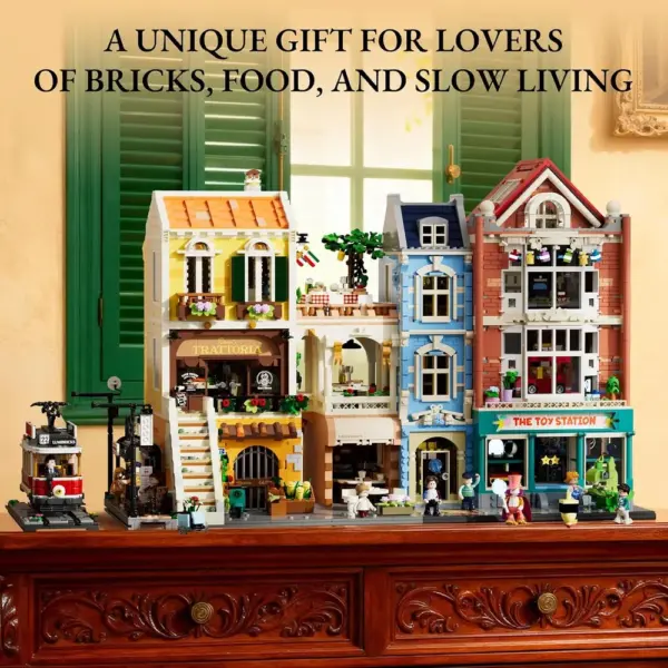 LUMIBRICKS Italian Homestyle Restaurant - Modular building set with pizzeria and café, 2,868 pieces — 5 LUMIBRICKS Italian Homestyle Restaurant - Modular building set with pizzeria and café, 2,868 pieces — 5