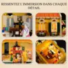 LUMIBRICKS Restaurant italien - Pizzeria et café modulaires à construire, 2 868 pièces et éclairage LED — 5 LUMIBRICKS Restaurant italien - Pizzeria et café modulaires à construire, 2 868 pièces et éclairage LED — 5