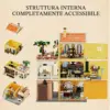 LUMIBRICKS Ristorante italiano familiare - pizzeria e caffè modulari con illuminazione LED — 4 LUMIBRICKS Ristorante italiano familiare - pizzeria e caffè modulari con illuminazione LED — 4