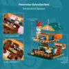LUMIBRICKS Küsten-Seafood-Restaurant - Retro-Hafendiner mit 15 Lichtpunkten — 2 LUMIBRICKS Küsten-Seafood-Restaurant - Retro-Hafendiner mit 15 Lichtpunkten — 2