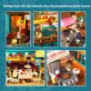 LUMIBRICKS Küsten-Seafood-Restaurant - Retro-Hafendiner mit 15 Lichtpunkten — 4 LUMIBRICKS Küsten-Seafood-Restaurant - Retro-Hafendiner mit 15 Lichtpunkten — 4