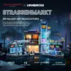 LUMIBRICKS Street Market - Blade Runner 2049 Neonmarkt mit Licht — 2 LUMIBRICKS Street Market - Blade Runner 2049 Neonmarkt mit Licht — 2