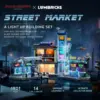 LUMIBRICKS Street Market - Blade Runner 2049 building set with lighting, 1,901 pieces — 2 LUMIBRICKS Street Market - Blade Runner 2049 building set with lighting, 1,901 pieces — 2