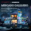 LUMIBRICKS Blade Runner 2049 Street Market - Mercado callejero de neón iluminado — 2 LUMIBRICKS Blade Runner 2049 Street Market - Mercado callejero de neón iluminado — 2