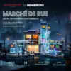 LUMIBRICKS Street Market - Marché néon Blade Runner 2049 à construire avec éclairage, 1 901 pièces — 2 LUMIBRICKS Street Market - Marché néon Blade Runner 2049 à construire avec éclairage, 1 901 pièces — 2