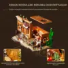 LUMIBRICKS Western Fur Trading Post - emporio delle pellicce con illuminazione LED — 4 LUMIBRICKS Western Fur Trading Post - emporio delle pellicce con illuminazione LED — 4