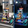 LUMIBRICKS Schwebezug-Station - Cyberpunk-Bahnhof mit Lichttunnel — 2 LUMIBRICKS Schwebezug-Station - Cyberpunk-Bahnhof mit Lichttunnel — 2