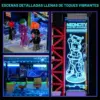 LUMIBRICKS Estación de tren flotante - Estación cyberpunk con tren de levitación magnética — 5 LUMIBRICKS Estación de tren flotante - Estación cyberpunk con tren de levitación magnética — 5