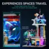 LUMIBRICKS Station de train flottant - Gare cyberpunk à construire avec tunnel miroir, 2 760 pièces et 24 LED — 5 LUMIBRICKS Station de train flottant - Gare cyberpunk à construire avec tunnel miroir, 2 760 pièces et 24 LED — 5