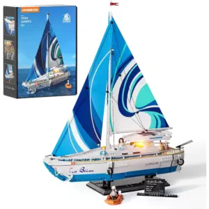 LUMIBRICKS Segelboot La Brisa - Segelboot im Maßstab 1:24 mit LED — 1
