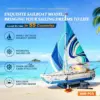 LUMIBRICKS Segelboot La Brisa - Segelboot im Maßstab 1:24 mit LED — 2 LUMIBRICKS Segelboot La Brisa - Segelboot im Maßstab 1:24 mit LED — 2