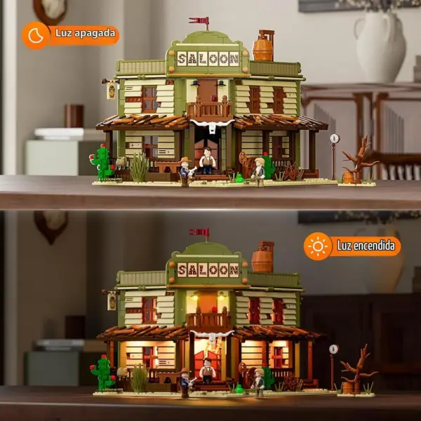 LUMIBRICKS Western Saloon - Saloon del Oeste modular con iluminación LED — 4 LUMIBRICKS Western Saloon - Saloon del Oeste modular con iluminación LED — 4