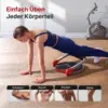 MERACH Core 8-in-1 - Klappbarer Bauchtrainer mit Rückstoßfeder — 4 MERACH Core 8-in-1 - Klappbarer Bauchtrainer mit Rückstoßfeder — 4