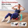 MERACH Ab Machine 8-en-1 - Appareil abdominal pliable à ressort — 2 MERACH Ab Machine 8-en-1 - Appareil abdominal pliable à ressort — 2