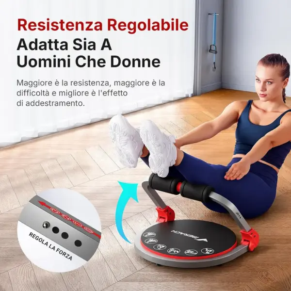 MERACH Core Ab Machine - Attrezzo per addominali 8 in 1 — 3 MERACH Core Ab Machine - Attrezzo per addominali 8 in 1 — 3
