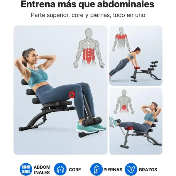 MERACH MR-2415 - Banco de abdominales ajustable — 2 MERACH MR-2415 - Banco de abdominales ajustable — 2
