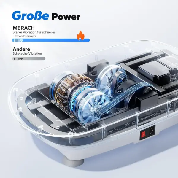 MERACH CV30 - Kompakte, leise Vibrationsplatte mit 10 Stufen — 5 MERACH CV30 - Kompakte, leise Vibrationsplatte mit 10 Stufen — 5