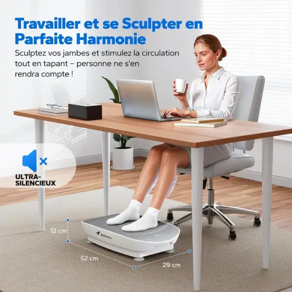 MERACH MR-2398 Slim - Plateforme vibrante compacte CV30 — 2 MERACH MR-2398 Slim - Plateforme vibrante compacte CV30 — 2