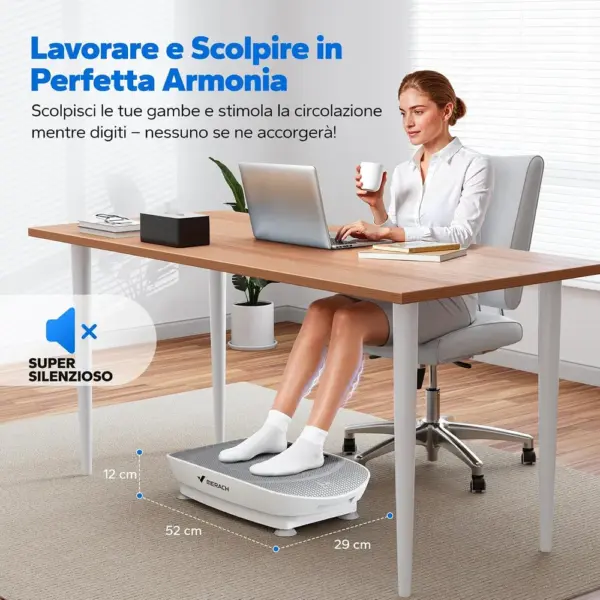 MERACH CV30 - Pedana vibrante compatta e silenziosa — 2 MERACH CV30 - Pedana vibrante compatta e silenziosa — 2
