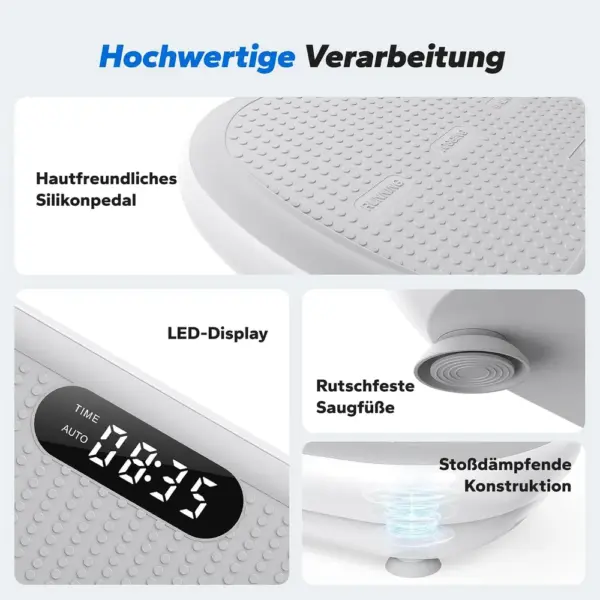 MERACH CV40 - Vibrationsplatte mit 13 mm Amplitude und Lautsprecher — 4 MERACH CV40 - Vibrationsplatte mit 13 mm Amplitude und Lautsprecher — 4