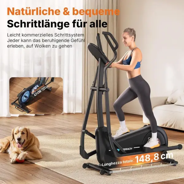 MERACH E27 - Crosstrainer mit 47 cm Schrittlänge, ohne Steckdose — 2 MERACH E27 - Crosstrainer mit 47 cm Schrittlänge, ohne Steckdose — 2