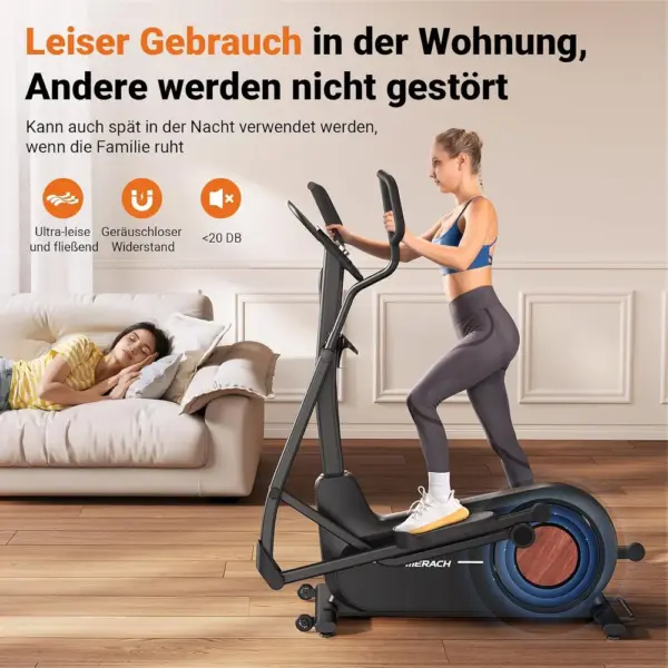 MERACH E27 - Crosstrainer mit 47 cm Schrittlänge, ohne Steckdose — 5 MERACH E27 - Crosstrainer mit 47 cm Schrittlänge, ohne Steckdose — 5