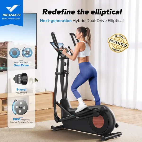 MERACH E27 - long-stride elliptical cross trainer — 2 MERACH E27 - long-stride elliptical cross trainer — 2