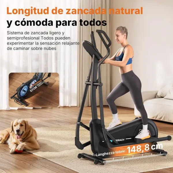 MERACH MR-E27B1 - Bicicleta elíptica magnética autoalimentada — 2 MERACH MR-E27B1 - Bicicleta elíptica magnética autoalimentada — 2