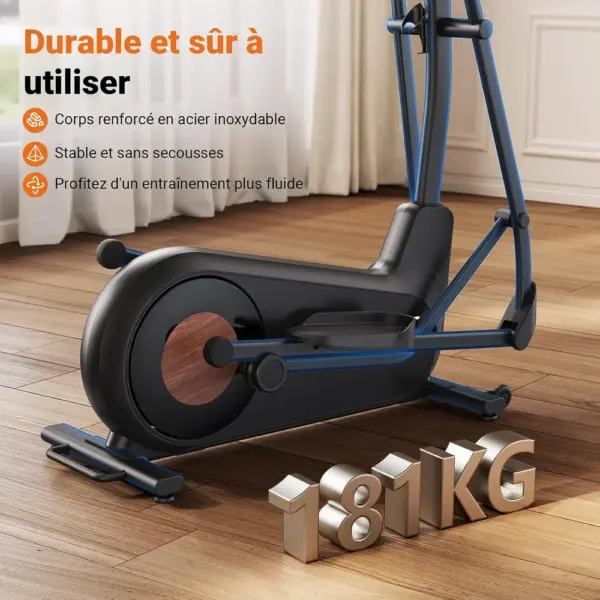 MERACH MR-E27B1 - Vélo elliptique auto-alimenté, foulée 47 cm — 5 MERACH MR-E27B1 - Vélo elliptique auto-alimenté, foulée 47 cm — 5