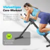 MERACH 2314 - Klappbarer Bauchtrainer mit LCD und Rollen — 2 MERACH 2314 - Klappbarer Bauchtrainer mit LCD und Rollen — 2