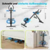 MERACH 2314 - Klappbarer Bauchtrainer mit LCD und Rollen — 5 MERACH 2314 - Klappbarer Bauchtrainer mit LCD und Rollen — 5