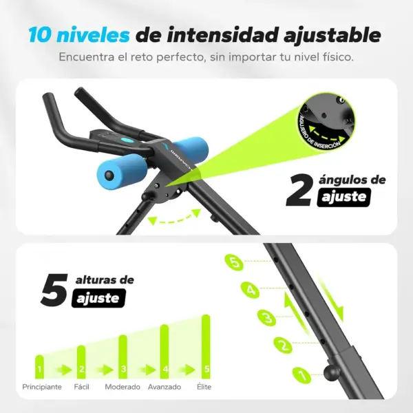 MERACH MR-2314 - Entrenador de abdominales plegable — 3 MERACH MR-2314 - Entrenador de abdominales plegable — 3