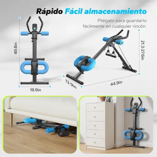 MERACH MR-2314 - Entrenador de abdominales plegable — 5 MERACH MR-2314 - Entrenador de abdominales plegable — 5