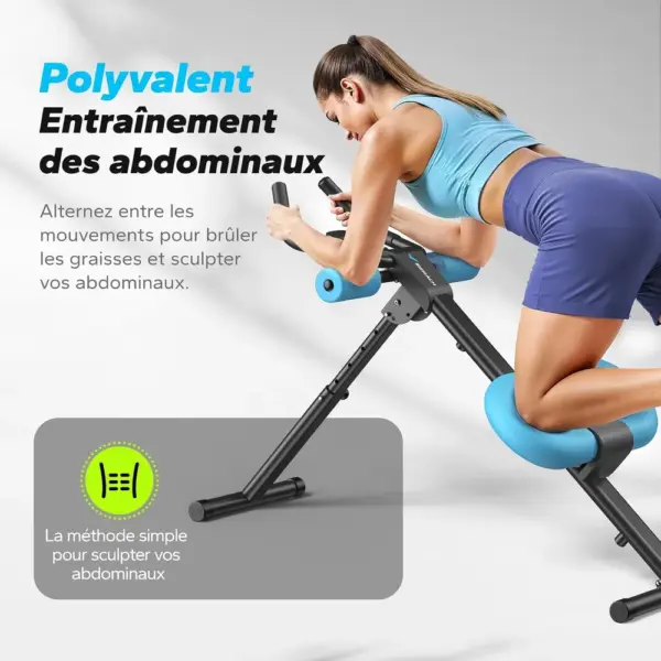 MERACH 2314 - Entraîneur abdominal pliable avec écran LCD — 2 MERACH 2314 - Entraîneur abdominal pliable avec écran LCD — 2