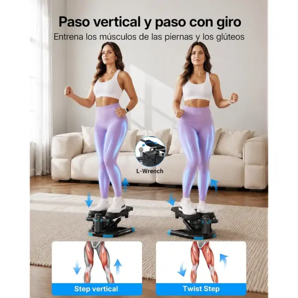MERACH MR-2403 - Mini stepper 2 en 1 vertical y giratorio — 2 MERACH MR-2403 - Mini stepper 2 en 1 vertical y giratorio — 2
