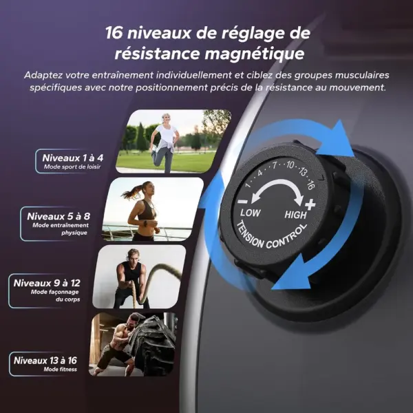 MERACH R02 - magnetic rowing machine, 16 levels — 5 MERACH R02 - magnetic rowing machine, 16 levels — 5
