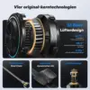 MERACH MR-R11 - Luftwiderstand-Rudergerät mit 10 Stufen und App — 4 MERACH MR-R11 - Luftwiderstand-Rudergerät mit 10 Stufen und App — 4