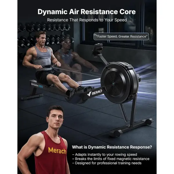 MERACH NovaRow R50 - air resistance rowing machine — 3 MERACH NovaRow R50 - air resistance rowing machine — 3